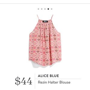 Stitch Fix Alice Blue haler Top-Small